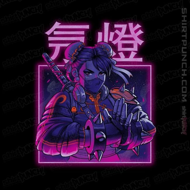 Shirts Magnets / 3"x3" / Black Neon Spring