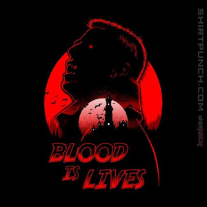 Shirts Magnets / 3"x3" / Black Blood Is Lives