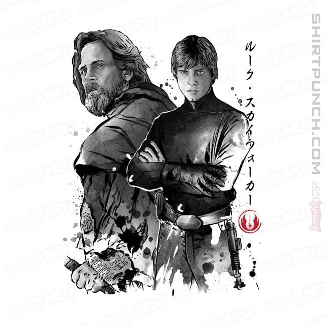 Shirts Magnets / 3"x3" / White Old And Young Jedi