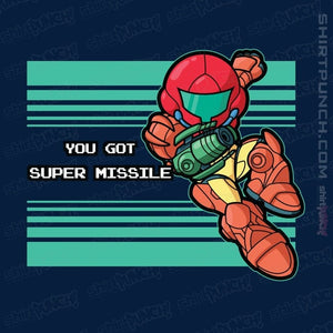 Daily_Deal_Shirts Magnets / 3"x3" / Navy Mega Missile!