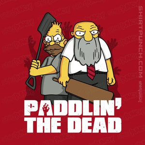 Shirts Magnets / 3"x3" / Red Paddlin' The Dead