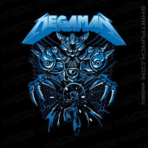 Shirts Magnets / 3"x3" / Black Mega Rockman