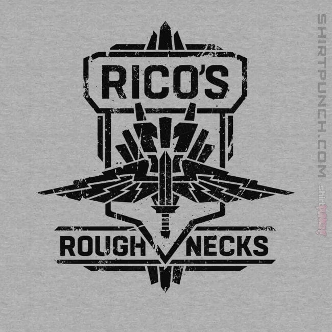 Secret_Shirts Magnets / 3"x3" / Sports Grey Rico's Roughnecks!