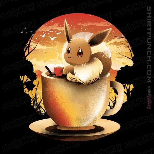 Shirts Magnets / 3"x3" / Black Eevee Tea