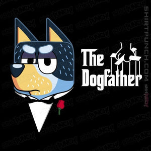 Daily_Deal_Shirts Magnets / 3"x3" / Black The Dogfather