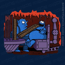 Load image into Gallery viewer, Daily_Deal_Shirts Magnets / 3&quot;x3&quot; / Navy Cookie Hell
