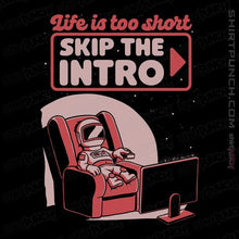 Load image into Gallery viewer, Secret_Shirts Magnets / 3&quot;x3&quot; / Black Streaming Astronaut
