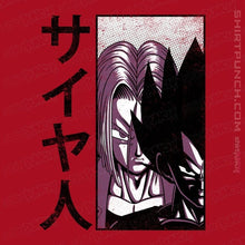 Load image into Gallery viewer, Shirts Magnets / 3&quot;x3&quot; / Red Saiyanz
