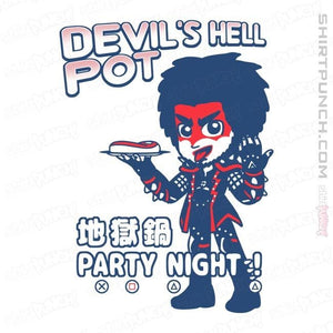 Shirts Magnets / 3"x3" / White Devil Hell Pot