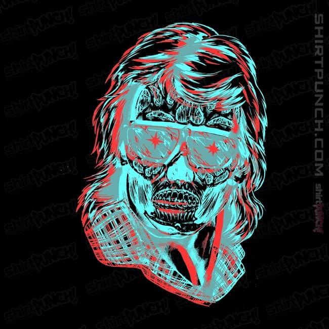Shirts Magnets / 3"x3" / Black They Live 3D
