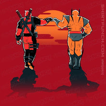 Load image into Gallery viewer, Secret_Shirts Magnets / 3&quot;x3&quot; / Red Farewell Fist Bump

