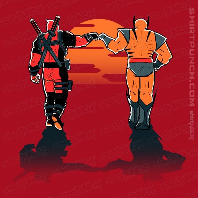 Secret_Shirts Magnets / 3"x3" / Red Farewell Fist Bump
