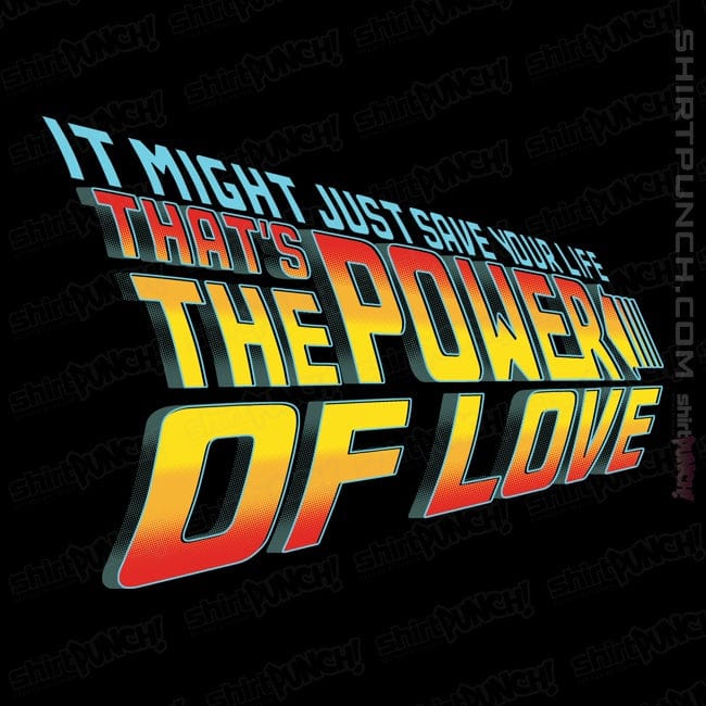 Daily_Deal_Shirts Magnets / 3"x3" / Black Power Of Love