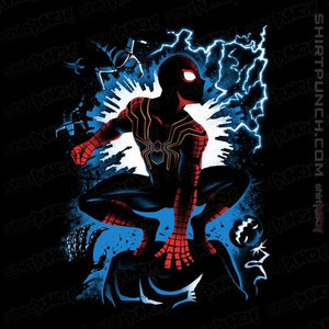 Daily_Deal_Shirts Magnets / 3"x3" / Black Multiverse Spider