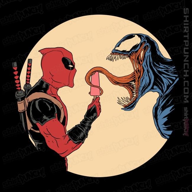 Last_Chance_Shirts Magnets / 3"x3" / Black Venom Ice Cream