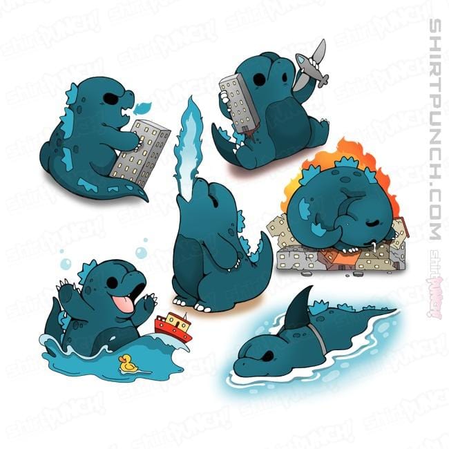 Secret_Shirts Magnets / 3"x3" / White Cutezilla