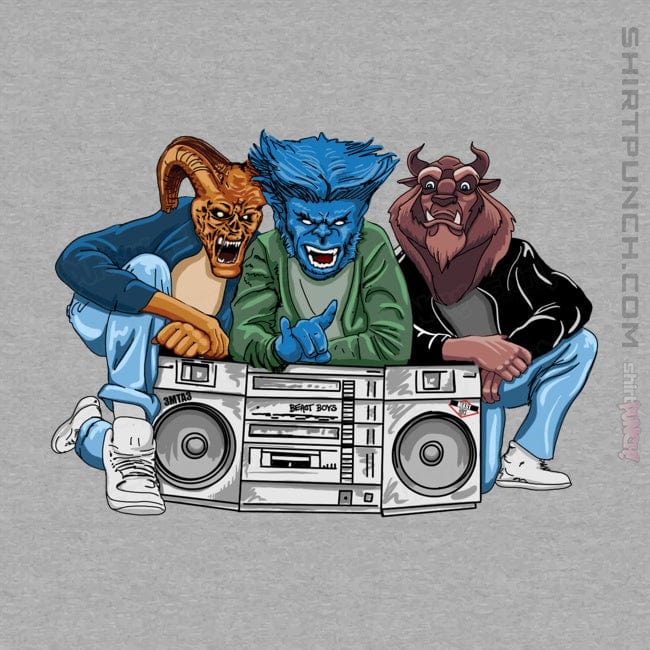 Shirts Magnets / 3"x3" / Sports Grey Beastiest Boys