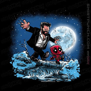 Daily_Deal_Shirts Magnets / 3"x3" / Black Wade And Logan