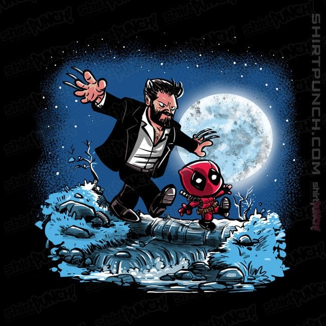 Daily_Deal_Shirts Magnets / 3"x3" / Black Wade And Logan