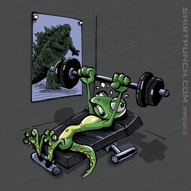 Secret_Shirts Magnets / 3"x3" / Charcoal Training For Kaiju