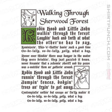Load image into Gallery viewer, Shirts Magnets / 3&quot;x3&quot; / White Sherwood Forest
