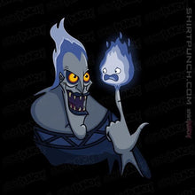 Load image into Gallery viewer, Shirts Magnets / 3&quot;x3&quot; / Black Finger Flame
