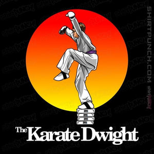 Shirts Magnets / 3"x3" / Black Karate Dwight