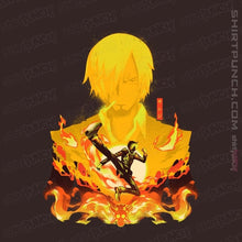 Load image into Gallery viewer, Shirts Magnets / 3&quot;x3&quot; / Dark Chocolate Sanji Shadow
