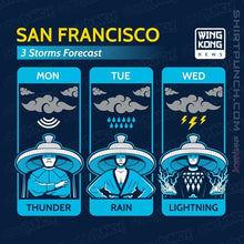 Load image into Gallery viewer, Secret_Shirts Magnets / 3&quot;x3&quot; / Navy Three Storms
