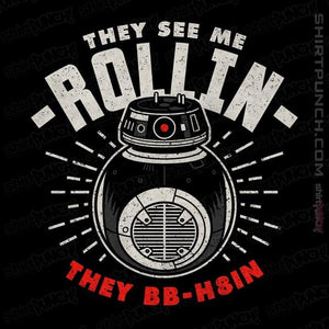 Shirts Magnets / 3"x3" / Black They See Me Rollin