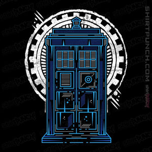Shirts Magnets / 3"x3" / Black Doctor Time and Space