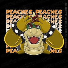 Load image into Gallery viewer, Daily_Deal_Shirts Magnets / 3&quot;x3&quot; / Black Madness For Peach
