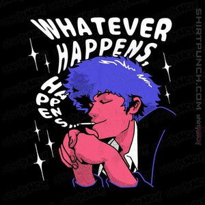 Shirts Magnets / 3"x3" / Black Whatever Happens