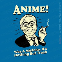 Load image into Gallery viewer, Shirts Magnets / 3&quot;x3&quot; / Sapphire Anime Trash
