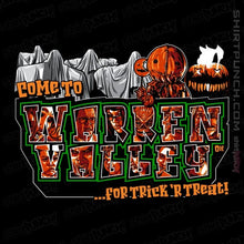 Load image into Gallery viewer, Daily_Deal_Shirts Magnets / 3&quot;x3&quot; / Black Trick or Treat in Warren Valley
