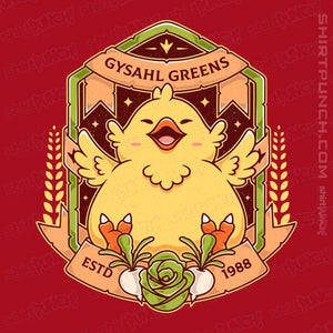 Shirts Magnets / 3"x3" / Red Fat Chocobo Gysahl
