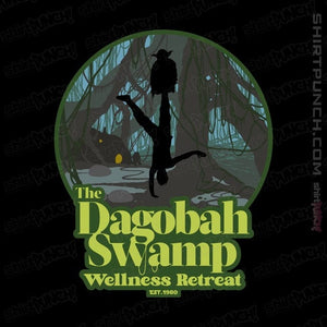 Daily_Deal_Shirts Magnets / 3"x3" / Black Dagobah Wellness Retreat