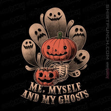 Load image into Gallery viewer, Secret_Shirts Magnets / 3&quot;x3&quot; / Black My Ghosts
