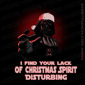 Daily_Deal_Shirts Magnets / 3"x3" / Black Disturbing Xmas