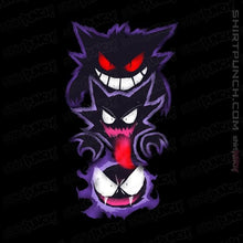 Load image into Gallery viewer, Shirts Magnets / 3&quot;x3&quot; / Black Ghostly Terror

