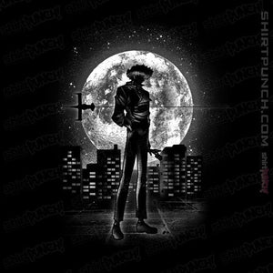 Shirts Magnets / 3"x3" / Black Moonlight Cowboy