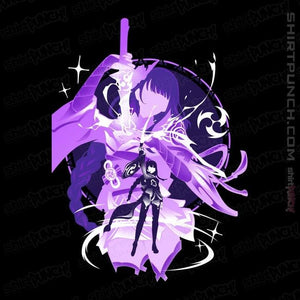 Daily_Deal_Shirts Magnets / 3"x3" / Black Electro Raiden Shogun