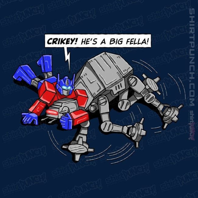 Daily_Deal_Shirts Magnets / 3"x3" / Navy Prime Hunter