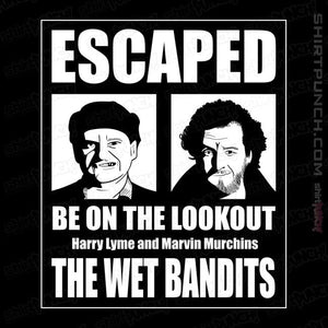 Secret_Shirts Magnets / 3"x3" / Black The Wet Bandits Have Escaped