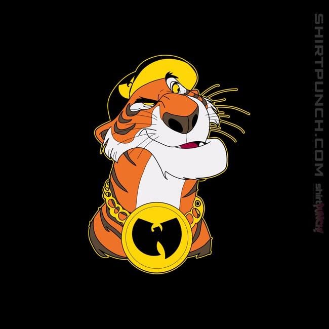 Shirts Magnets / 3"x3" / Black Tiger Style