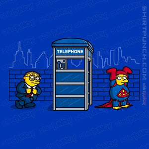Secret_Shirts Magnets / 3"x3" / Royal Blue Super Ralph