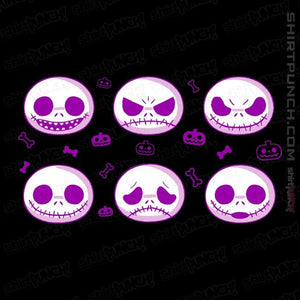 Daily_Deal_Shirts Magnets / 3"x3" / Black Jack Faces