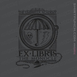 Shirts Magnets / 3"x3" / Charcoal The Monocle