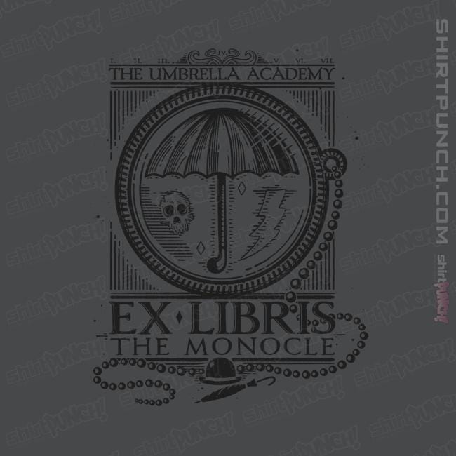 Shirts Magnets / 3"x3" / Charcoal The Monocle