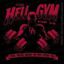 Load image into Gallery viewer, Daily_Deal_Shirts Magnets / 3&quot;x3&quot; / Black Hell Gym
